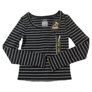 Nwt girls art class striped long sleeve shirt